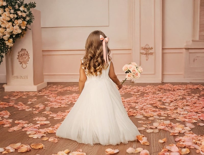 Monochromatic Wedding Decor